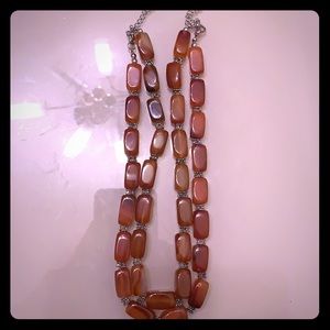 Vintage carnelian necklace